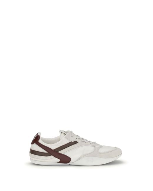 Women's White Gymnasium Trainers