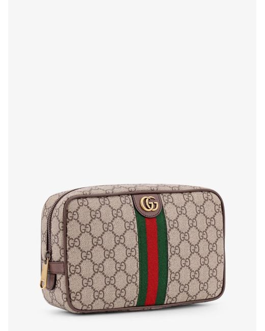 Gucci Gray Savoy Gg Fabric Clutch for men