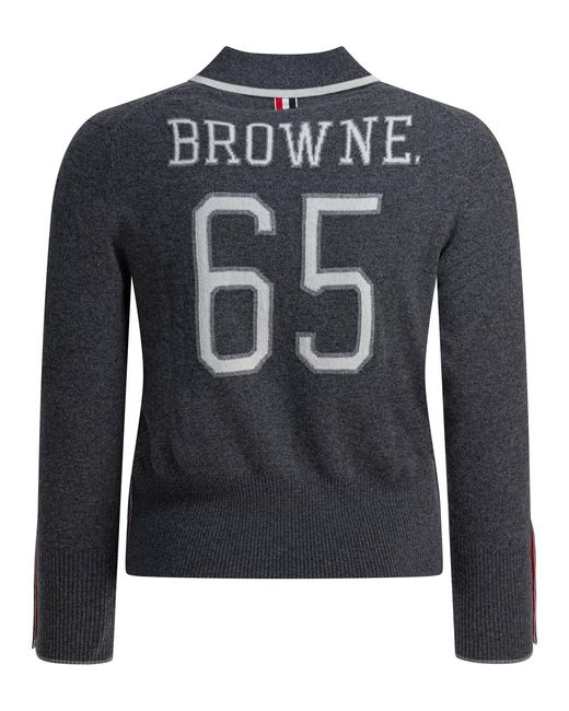 Thom Browne Black "browne 65" Polo Shirt for men