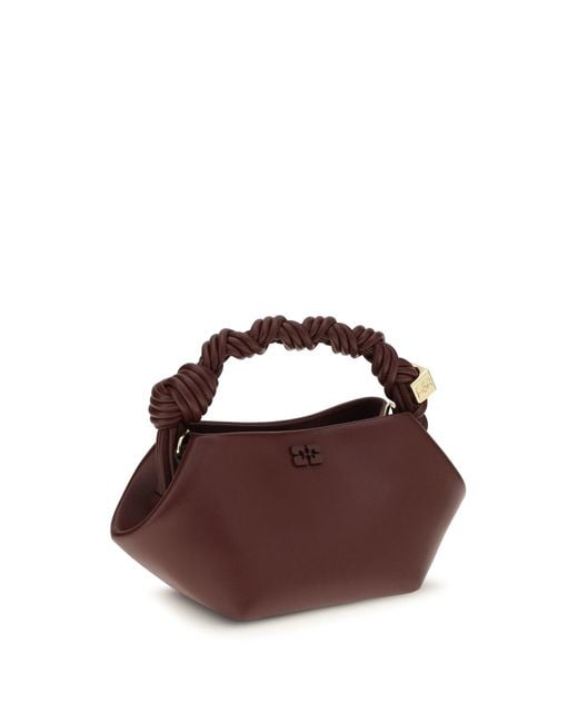 Ganni Brown Mini Handbag Bou