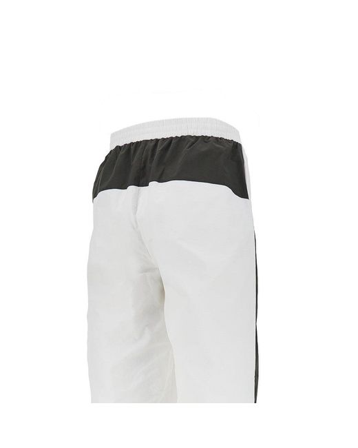 Umbro Gray Technical Ripstop Pants With Logo Embroidery for men