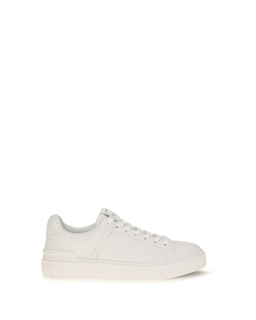 Balmain White Sneakers B-Court
