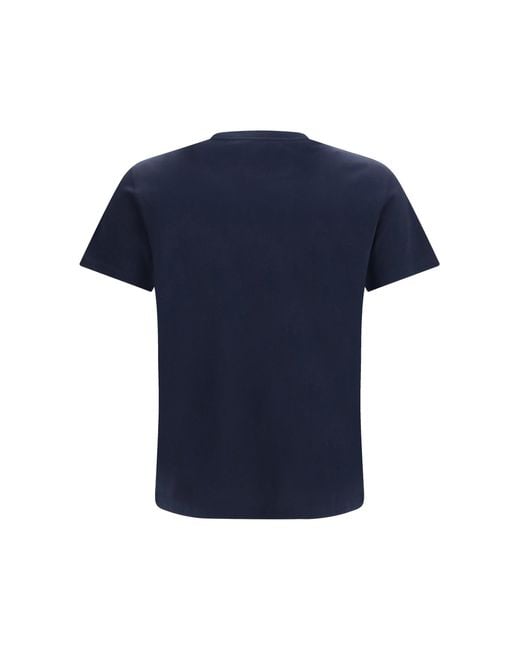 Valentino Blue T-Shirt Vlogo for men