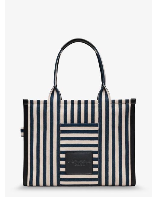 Marc Jacobs White Large Canvas Tote Bag