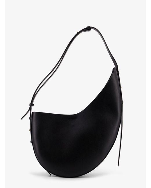 Soeur Black Winona Leather Shoulder Bag