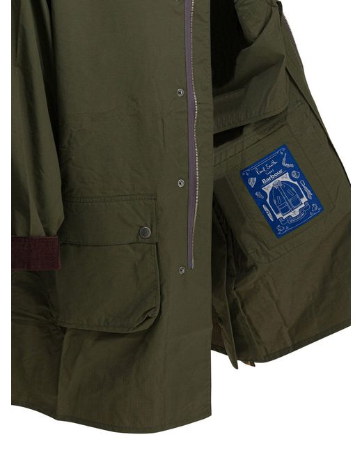 Barbour Green Parka Babrbour X Paul Smith