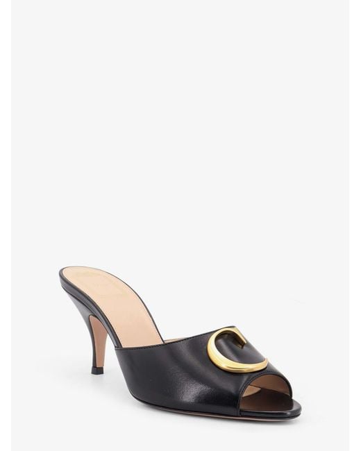 Dior Black Dior Dior Initials Leather Sandals