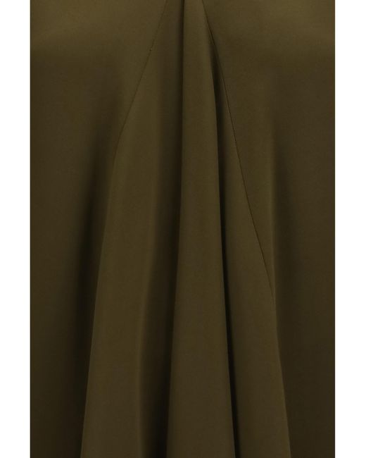 Loewe Green Stretch Viscose Dress