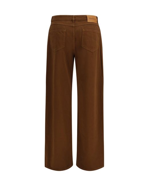 Max Mara Brown Baggy Pants