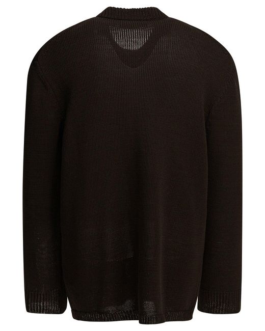 Our Legacy Black "Parlor" Cardigan for men