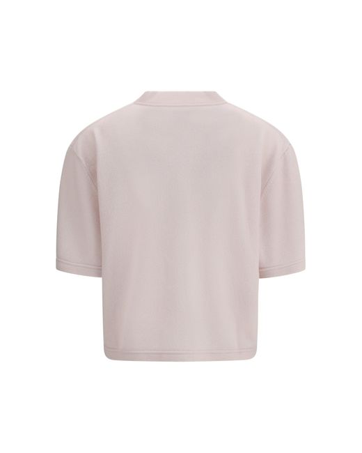 Sa Su Phi Pink Cropped T-Shirt