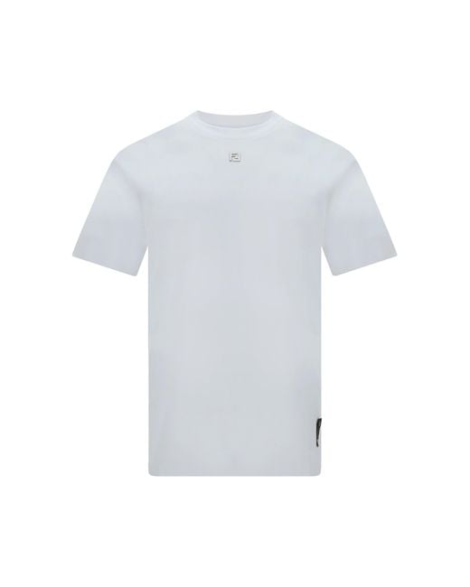 Fendi White Ff T-Shirt for men
