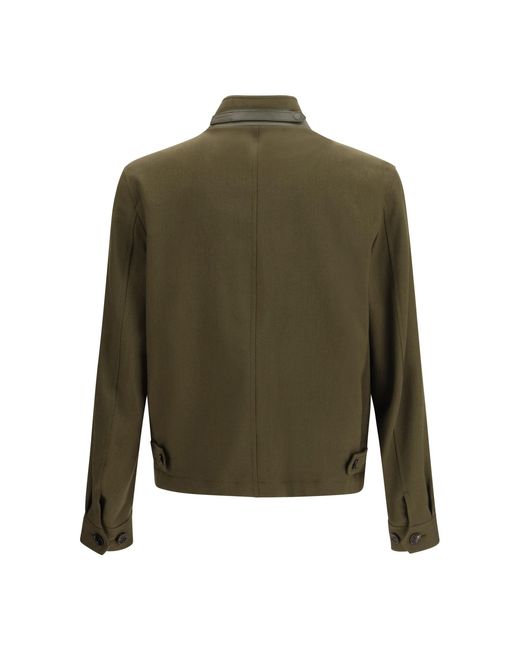 Tom Ford Green Harrington Jacket for men