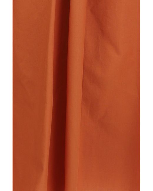 Marni Orange Cotton Blouse