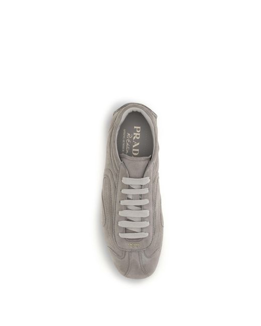 Prada Gray Montecarlo Re-Edition 2005 Sneakers for men