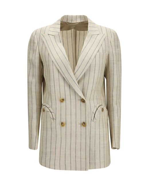 Blazé Milano White Blazè Milano Serene Tea Blazer