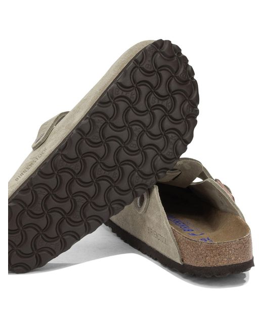 Birkenstock Gray Suede Eva Loafers