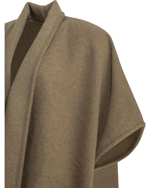 Ferragamo Green "Easy" Cape