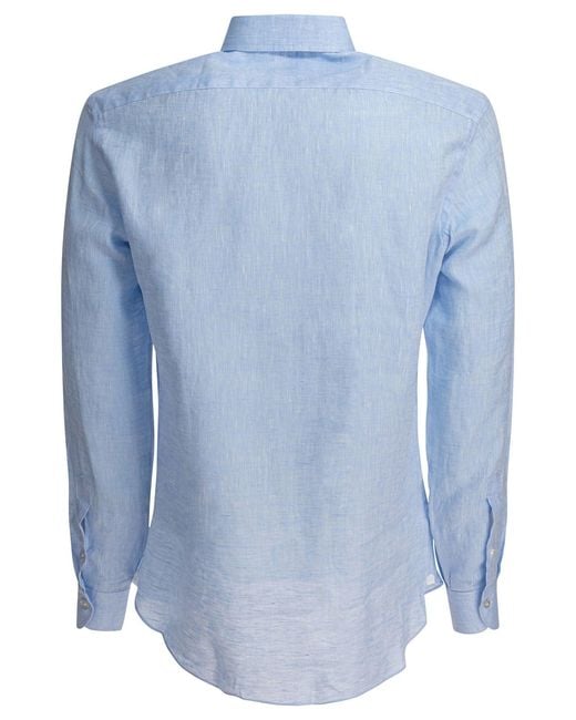 Borriello Blue Shirts for men