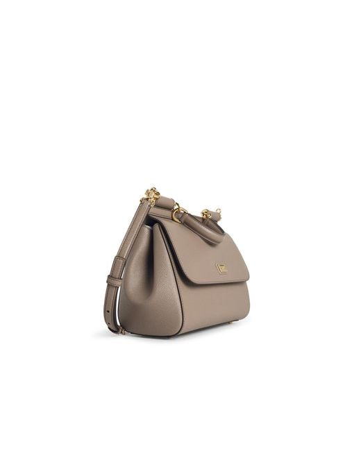 Dolce & Gabbana Natural Large 'Sicily' Handbag