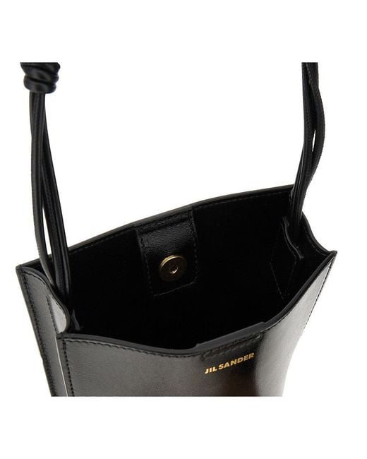 Jil Sander Black Small 'Tangle' Bag