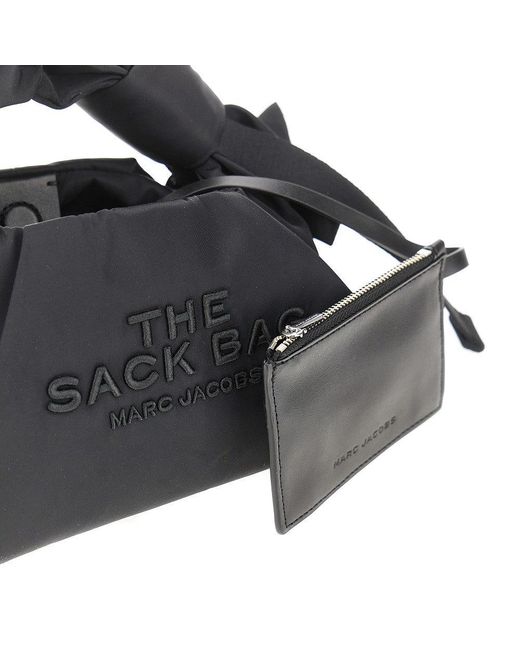 Marc Jacobs Blue The Bow Nylon Mini Sack Bag
