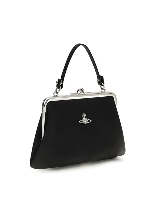 Vivienne Westwood Black Granny Handbag