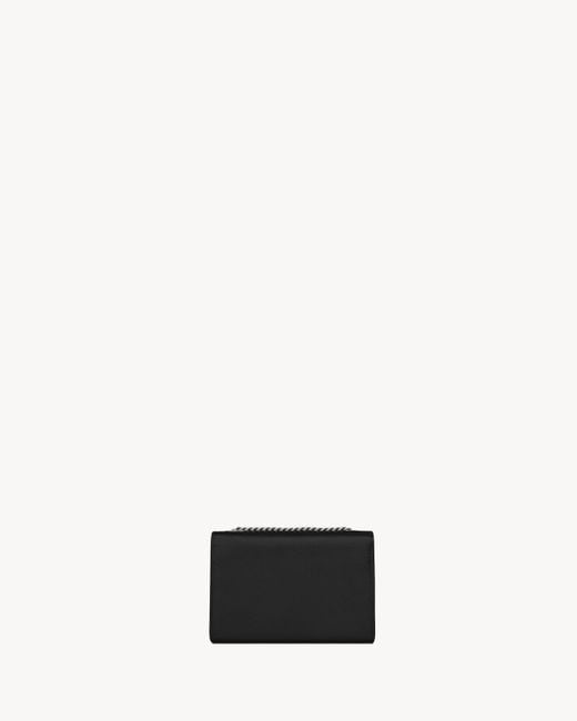Saint Laurent White Kate Crossbody Bag