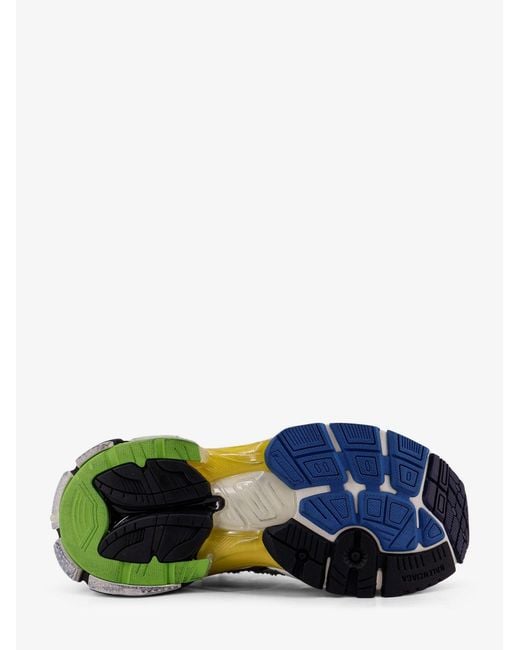 Balenciaga White Runner Low-Top Mesh Sneakers