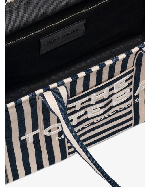 Marc Jacobs White Large Canvas Tote Bag