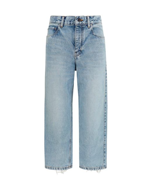 Balenciaga Blue Jackie Capri Pants