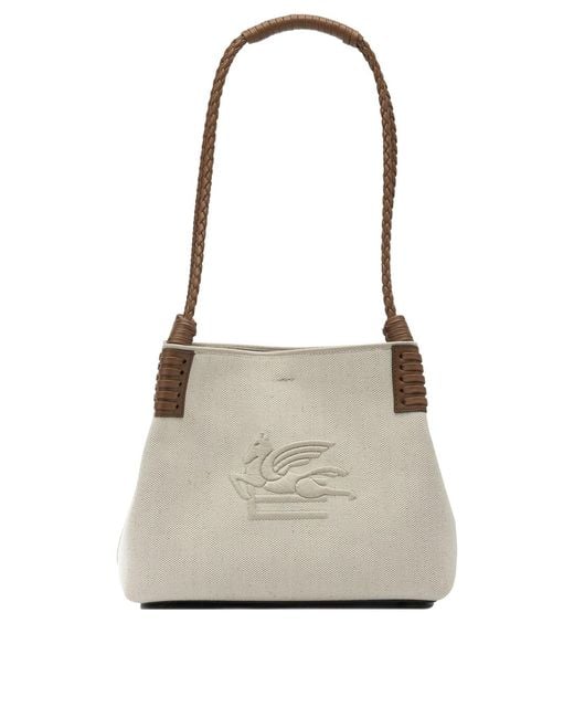 Etro Natural Small "libra" Shoulder Bag
