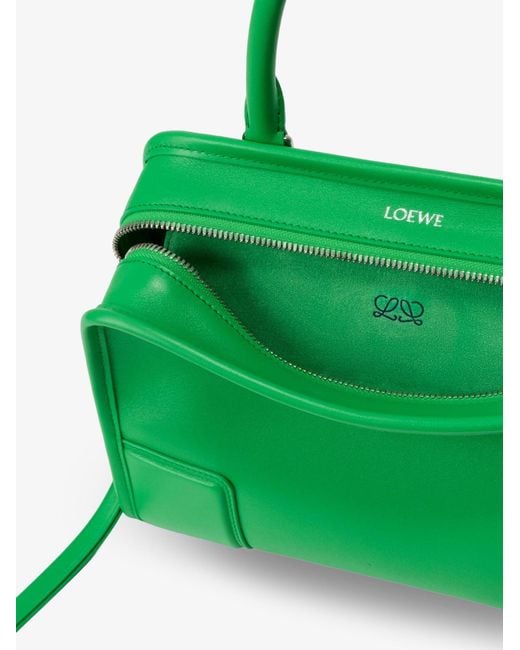 Loewe Green Amazona 180 Leather Handbag