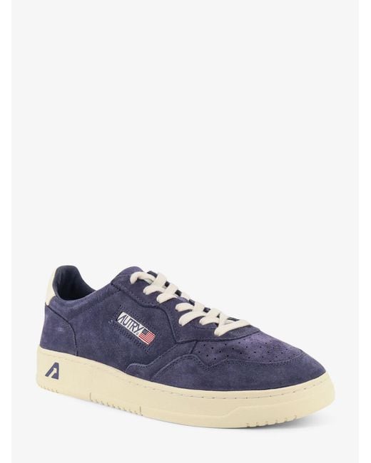 Autry Blue Medalist Low Trainers for men