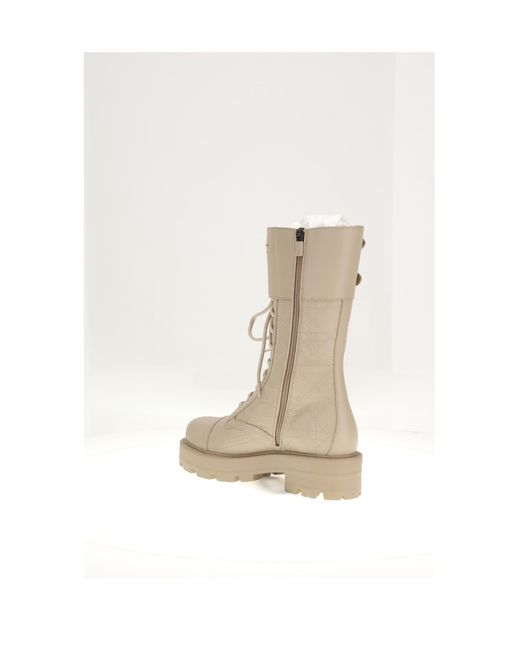 Dior White Dior D-Trap Low Boot 4.5Cm