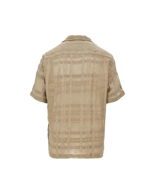 Cmmn Swdn Natural Cotton And Linen 'Ted' Shirt for men