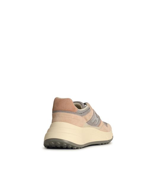 Hogan Natural H669 Leather Blend Sneakers