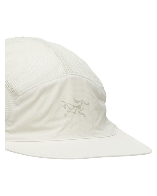 Arc'teryx White Norvan Mesh Trucker Hat for men