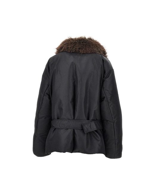 Stand Studio Black Celeste Padded Jacket