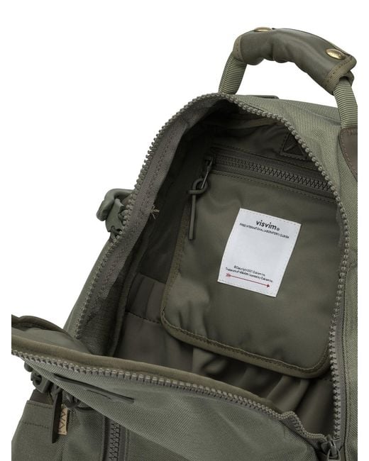 Visvim Green Nylon Backpack for men