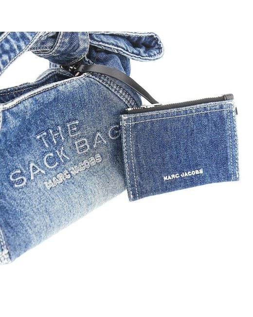 Marc Jacobs Blue Denim 'The Sack Bag' Handbag