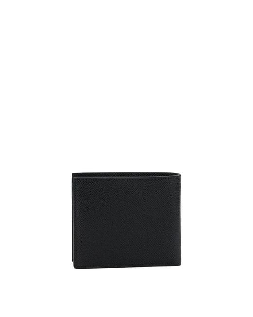 Tom Ford Black Small Grain Leather Bifold Wallet for men