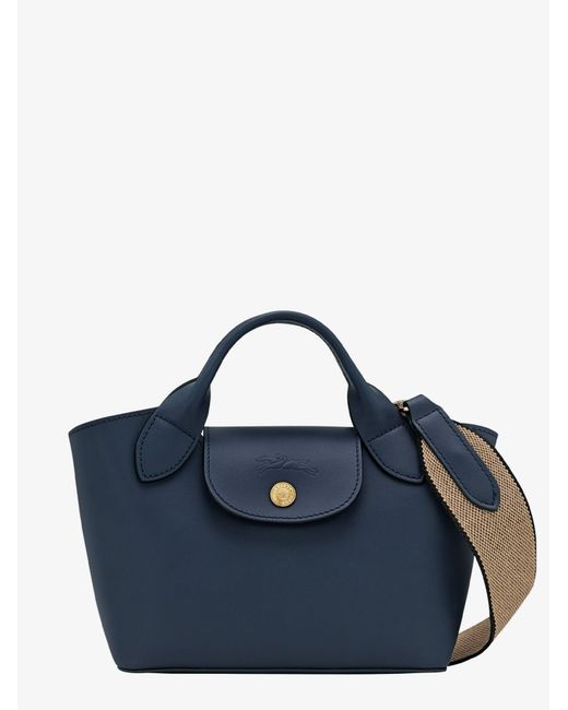 Longchamp Blue Epure Leather Crossbody Bag