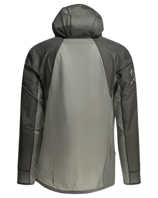 Arc'teryx Gray "Norvan Winshell" Windbreaker Jacket for men