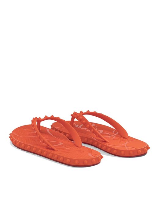Christian Louboutin Red Sandals