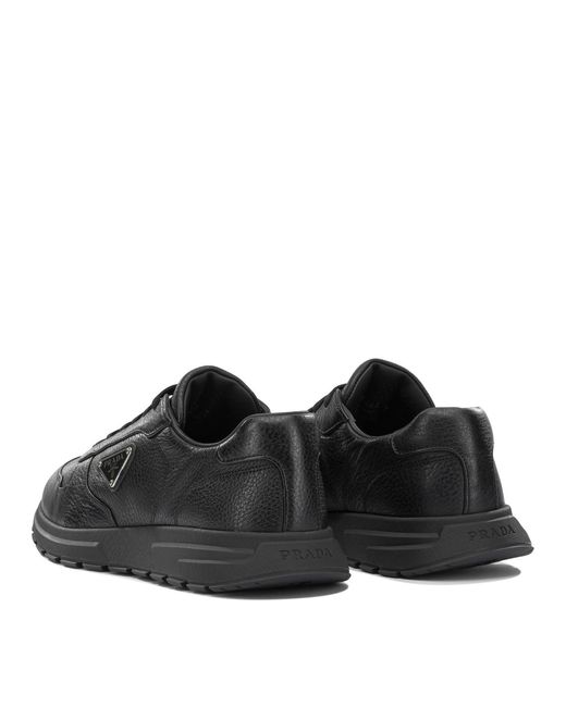 Prada Black Prax 2.0 Low-Top Sneakers for men