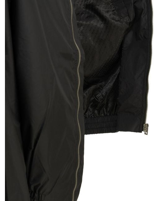 Acne Black Recycled Nylon Jacket for men