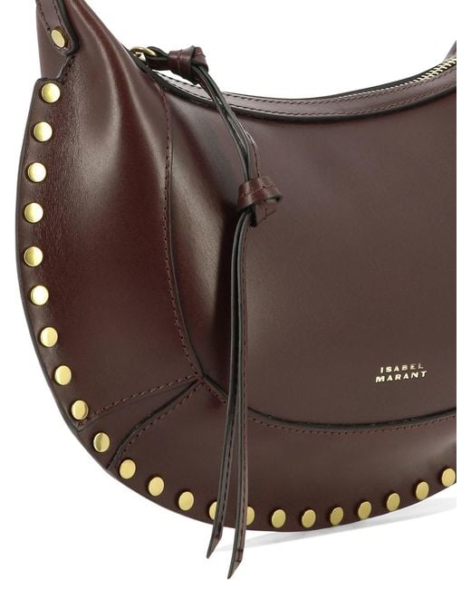 Isabel Marant Brown "Oskan Moon" Shoulder Bag
