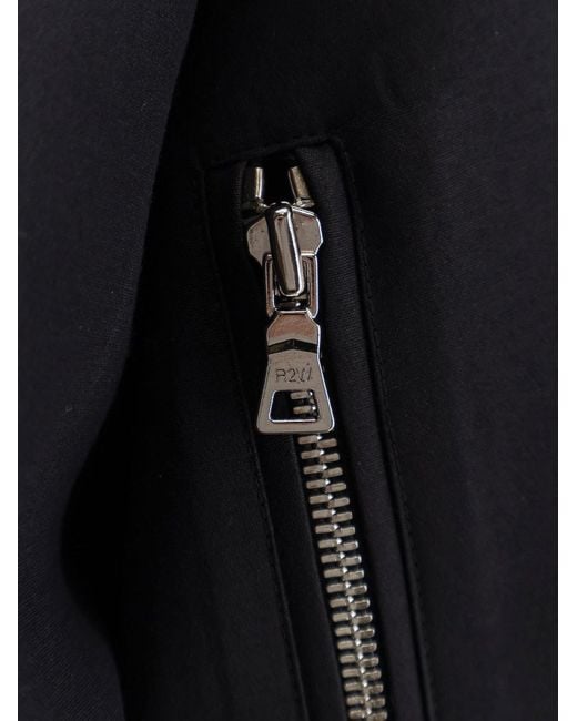 R2W Blue Wool And Silk Jacket