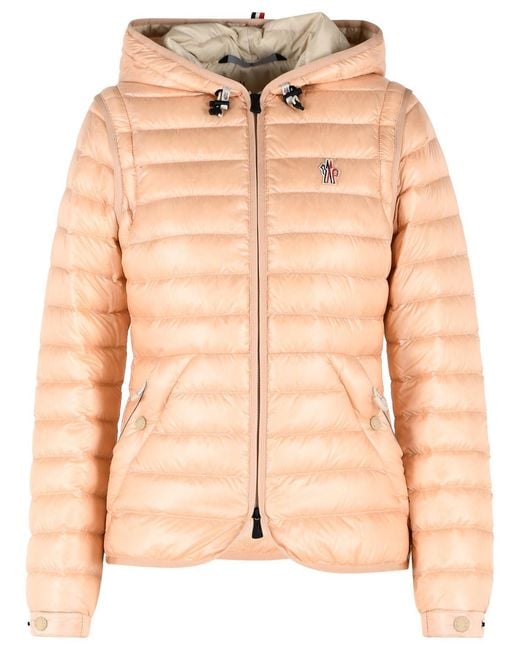 Moncler Natural Light 2-In- 'Karura' Hooded Down Jacket